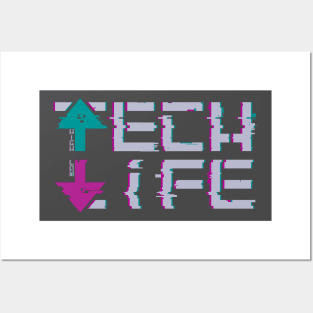 high tech low life Posters and Art